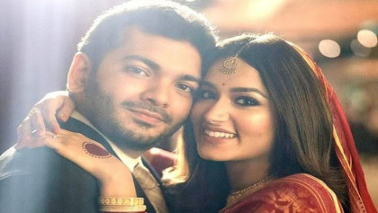 লন্ডনে লাগেজভর্তি করে কী নিয়ে গেলেন তাসনিয়া ফারিণ
