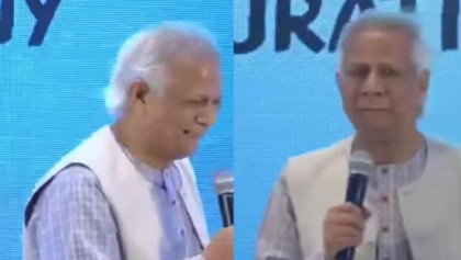 ৭৪-এর দুর্ভিক্ষে ক্ষুধা-দারিদ্র্যের কথা বলতে গিয়ে কাঁদলেন প্রধান উপদেষ্টা
