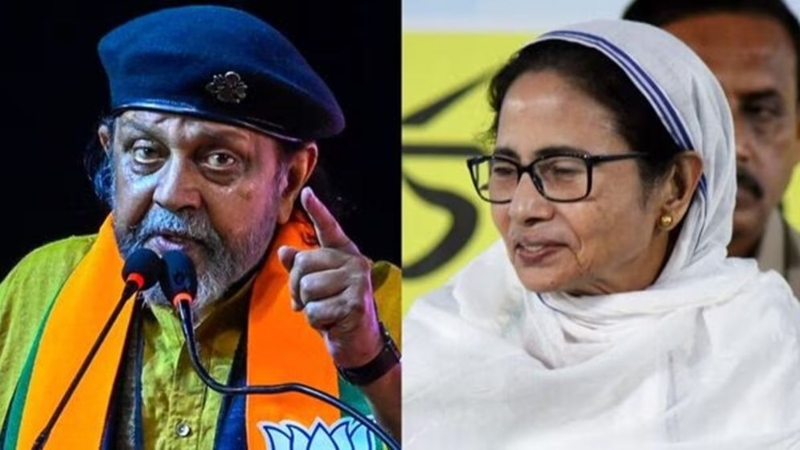 মমতা  হিন্দুদের জন্য হুমকি: মিঠুন
