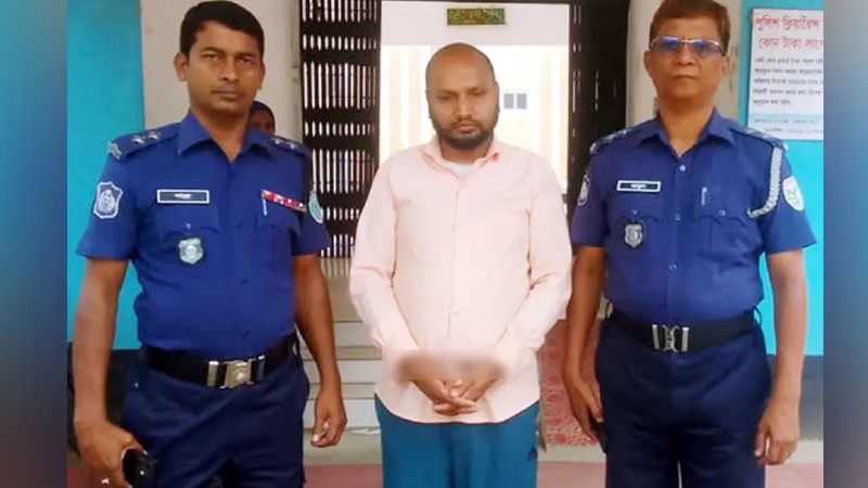 কিশোরীকে ধর্ষণ, শিক্ষক গ্রেপ্তার
