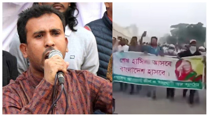 আ. লীগ রাস্তায় নামছে কিভাবে, প্রশ্ন হানিফের
