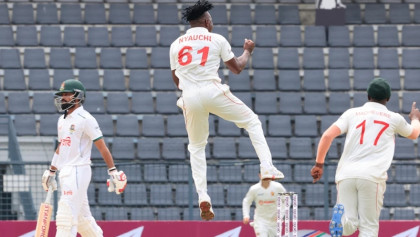 জিম্বাবুয়ের বিপক্ষে ১৯১ রানে সব উইকেট হারালো বাংলাদেশ 