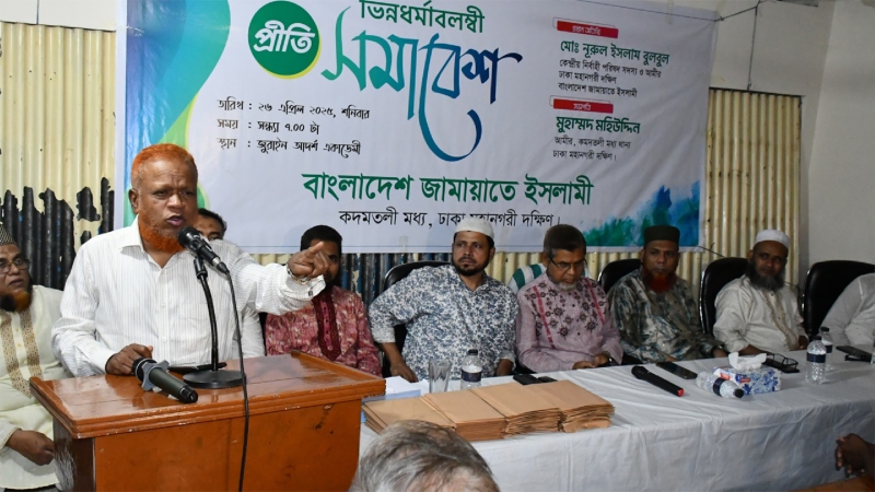 আ’লীগ পূজামণ্ডপ ভেঙ্গে জামায়াতের বিরুদ্ধে অপপ্রচার চালিয়েছে : নূরুল ইসলাম বুলবুল
