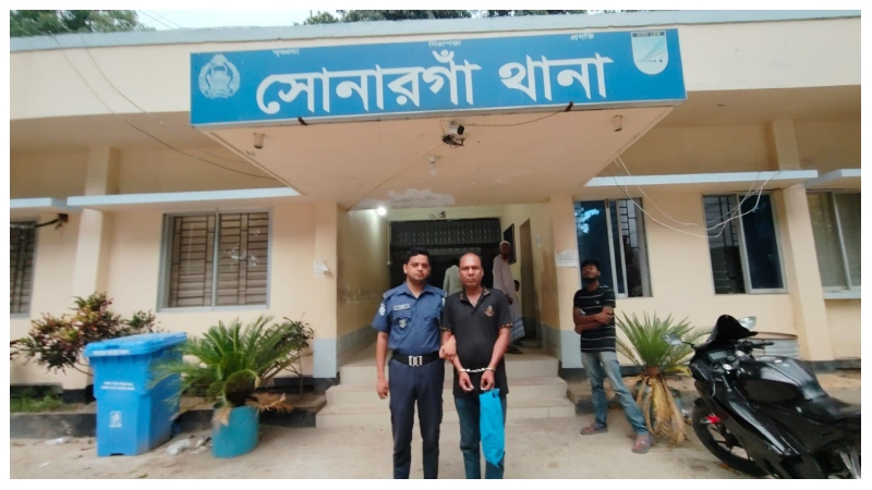 জমি লিখে না দেওয়ায় বাবাকে পিটিয়ে জখম ছেলে গ্রেফতার।