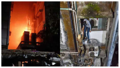 ভোররাতে ভয়াবহ আগুনে পুড়ল হোটেল, প্রাণ গেল ১৪ জনের