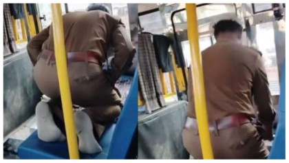 বাস থামিয়ে নামাজ আদায়, সাসপেন্ড করা হল সেই চালককে!
