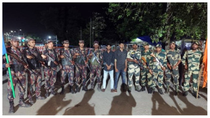 বিএসএফের হাতে আটক এসএসসি পরীক্ষার্থী ও মামা ৮ ঘণ্টা পর দেশে ফিরলেন