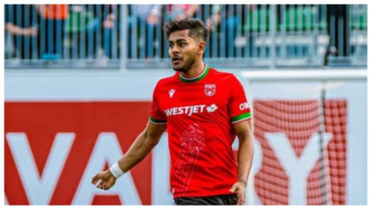 হামজার পর এবার কানাডা প্রবাসী সামিতের লাল-সবুজ জার্সির স্বপ্ন