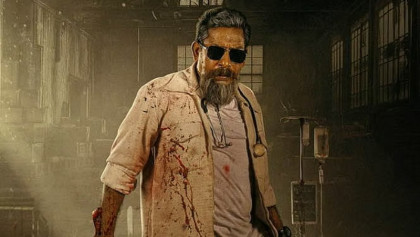 ‘ইনসাফ’ সিনেমায় ভয়ংকর চরিত্রে মোশাররফ করিম
