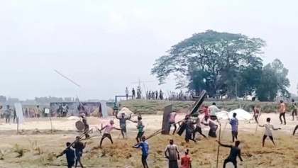 গরু ধানের খড় খেয়েছে, তাই নিয়ে সংঘর্ষ; আহত অর্ধশত