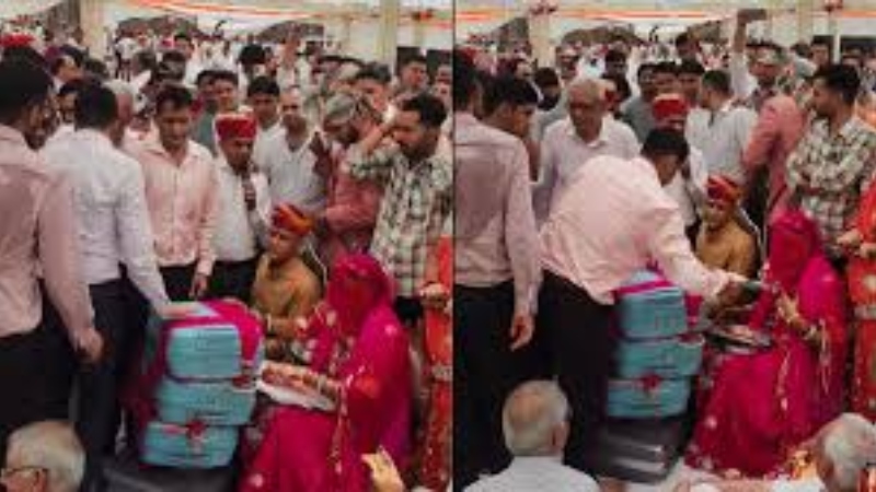 বরকে দেওয়া হলো ৪ বস্তা টাকা, ২১০ বিঘা জমি আর একখানা পেট্রল পাম্প!