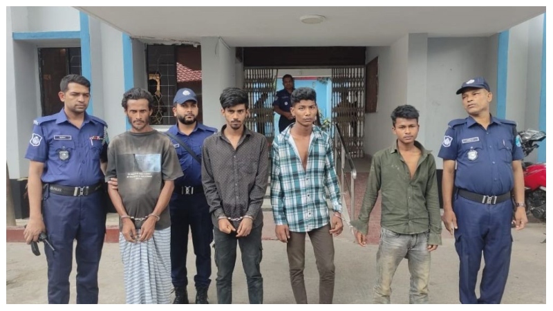 সাভারে ২৫ লাখ টাকার হেরোইন জব্দ, আটক ৪
