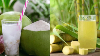 গরমে সুস্থ থাকতে কোনটি উপকারী- ডাবের পানি না আখের রস?