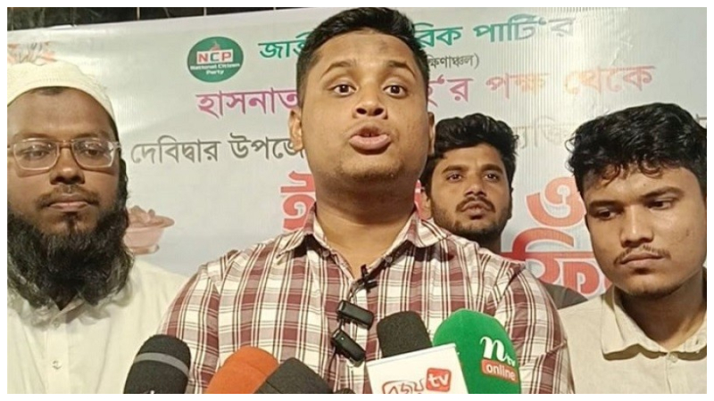 হাসনাতের বজ্রকণ্ঠ, শাহবাগ হবে ফ্যাসিবাদের কবরস্থান