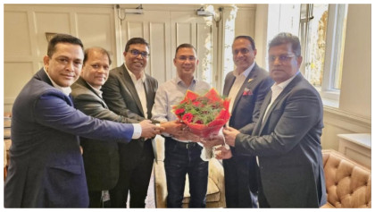 লন্ডনে তারেক রহমানের বাসভবনে সিঙ্গাপুর বিএনপি নেতাদের সাক্ষাৎ ও আলোচনা