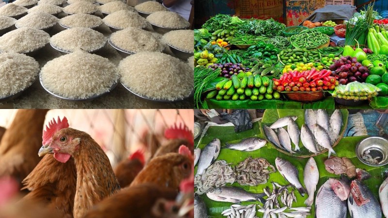 চালের দাম কমলেও ডিম, সবজি ও মুরগিতে আগুন