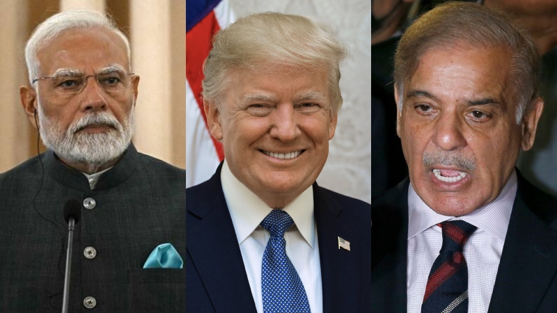 ভারত-পাকিস্তান নিয়ে চমক দেখালেন ট্রাম্প