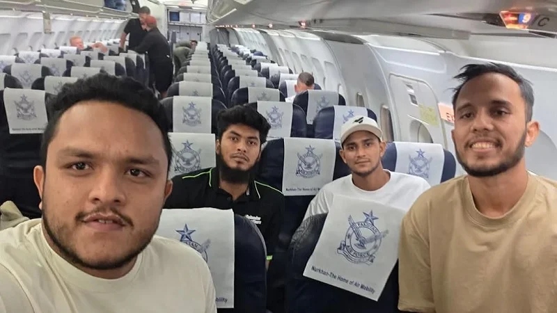 দেশে ফিরলেন রিশাদ-নাহিদরা