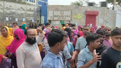 শ্রমিক আন্দোলনের জেরে গাজীপুরে পোশাক কারখানা বন্ধ